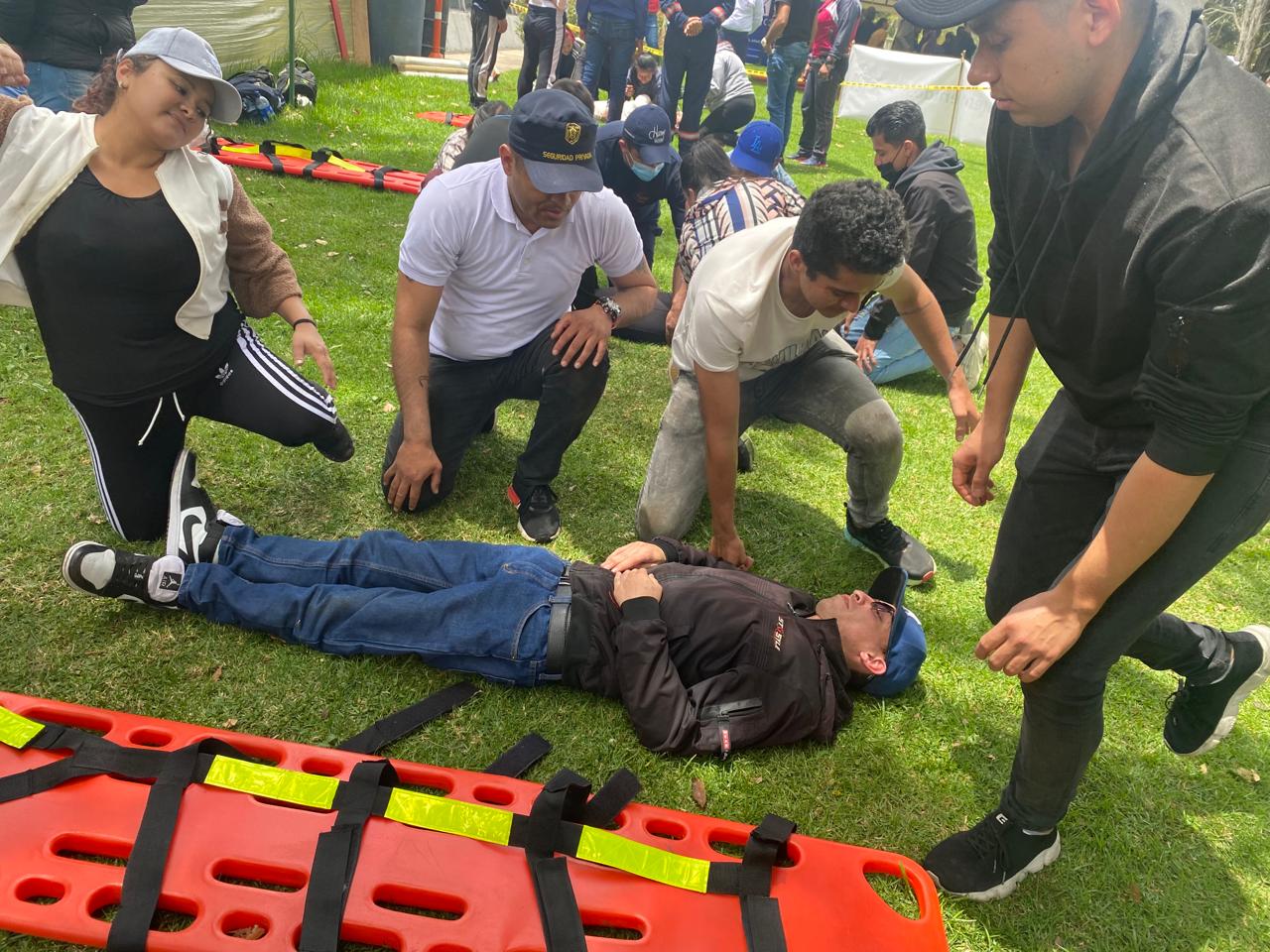 Primeros auxilios en capacitación