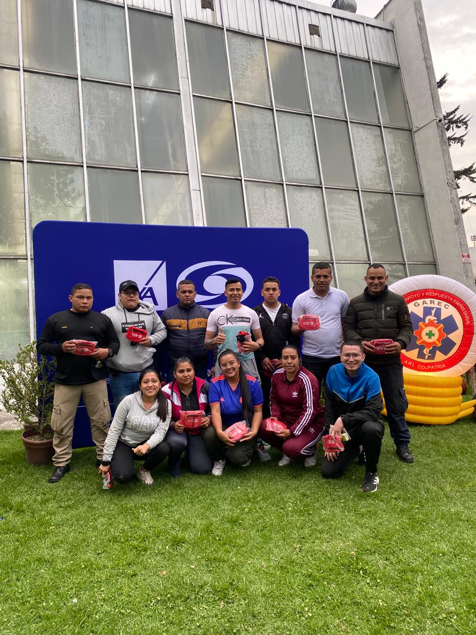Ejercicio de brigada de emergencia